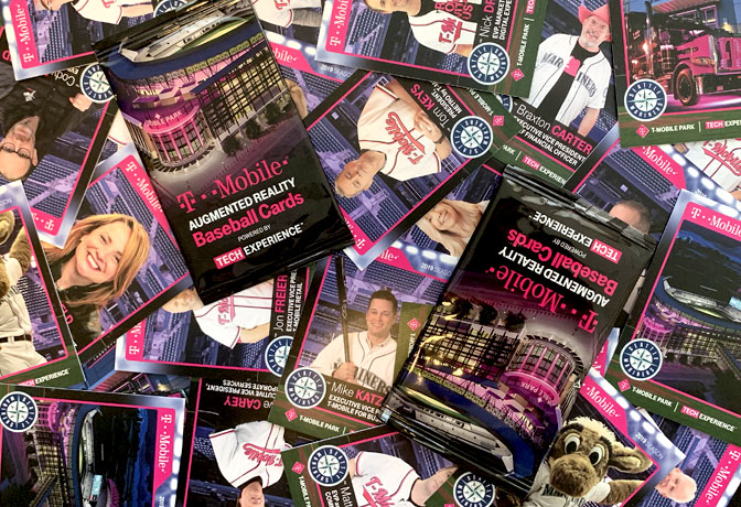 T-Mobile Augmented Reality Trading Cards